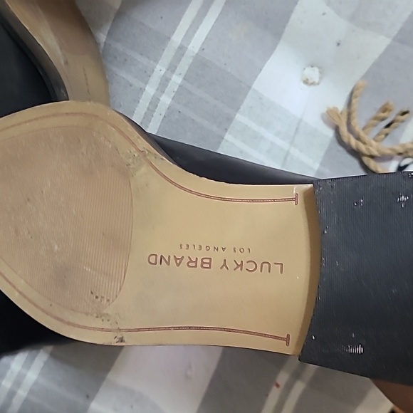 LUCKY BRAND ANKLE BOOTS SIZE 7 1/2 - Picture 6 of 14